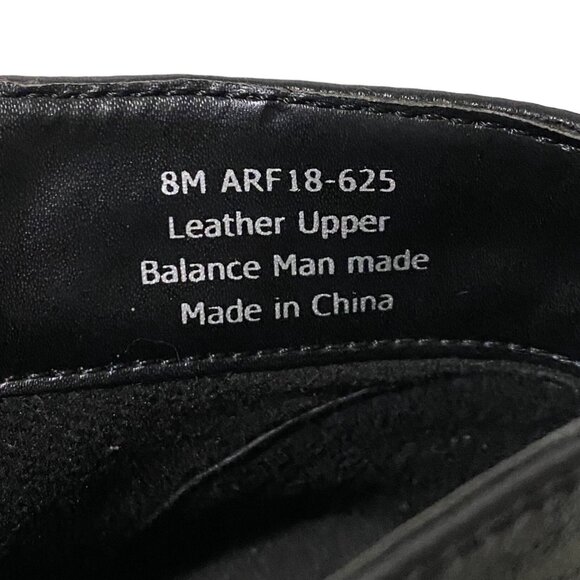 David Tate Fame Soft Leather Ankle Bootie Womens Size 8 M Black Heels Academia - Picture 6 of 7